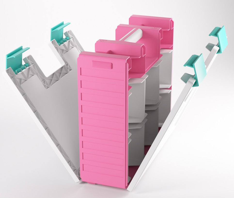 Gamegenic Game Castle Pink/White/Teal