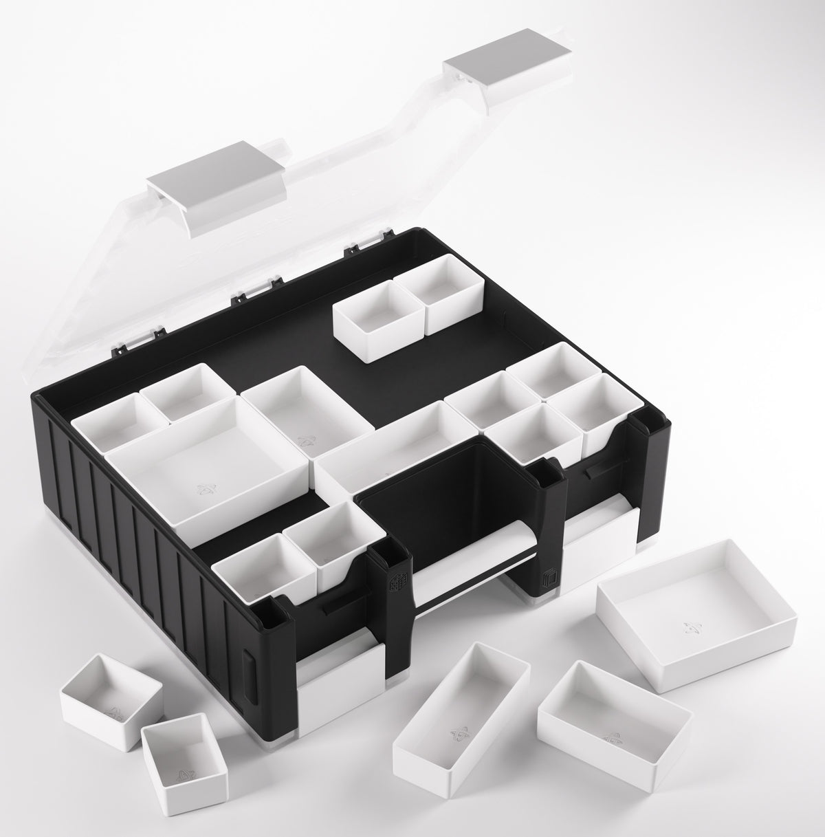 Gamegenic Game Castle Black/White/Clear
