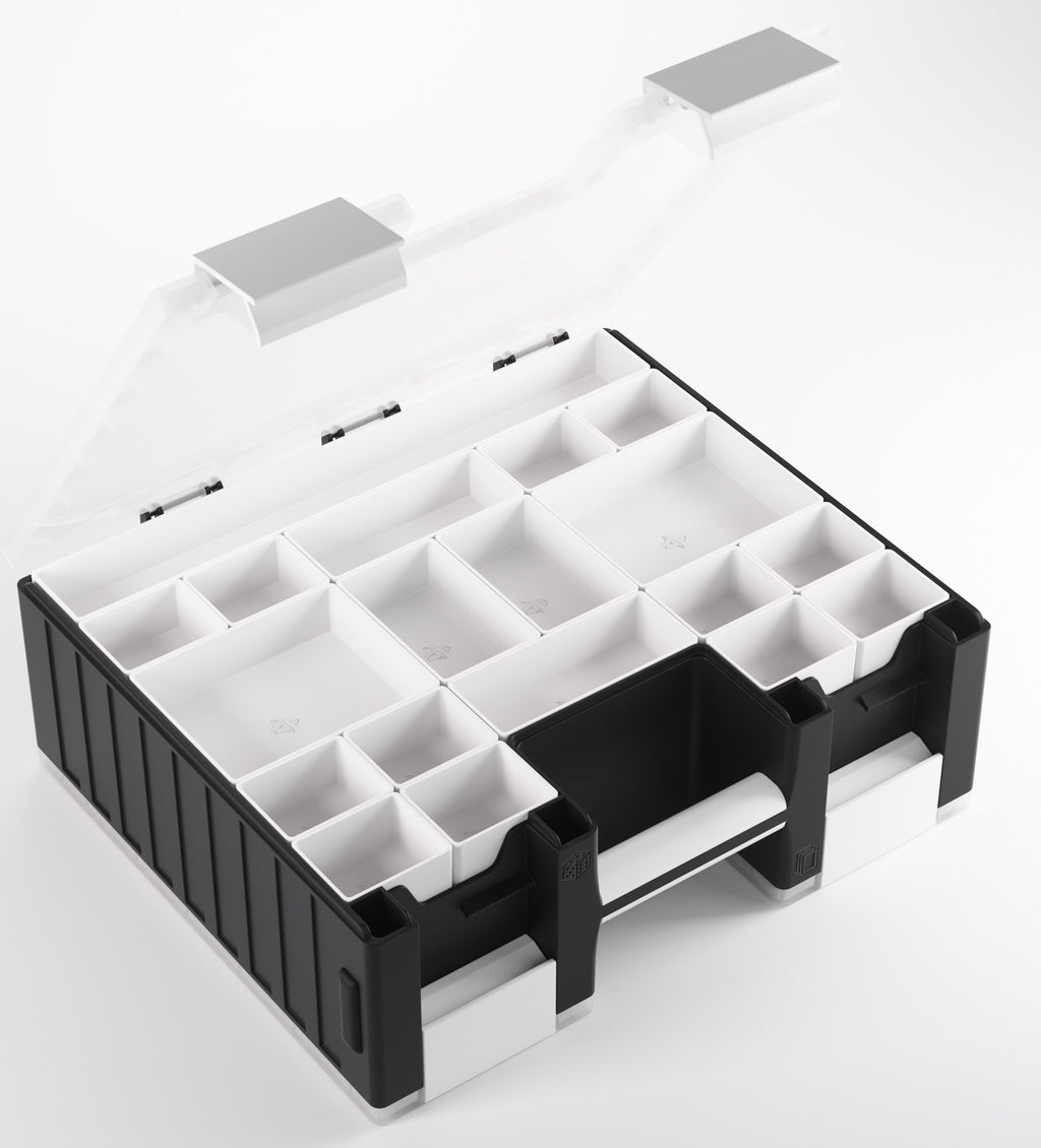 Gamegenic Game Castle Black/White/Clear