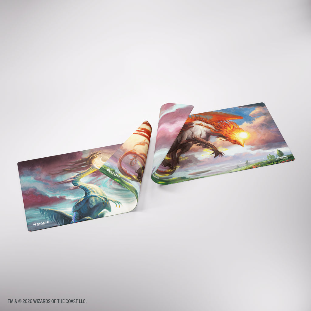 Gamegenic Magic The Gathering Lorwyn Eclipsed Double-sided Playmat - Eirdu, Carrier of Dawn/Isilu, Carrier of Twilight (61cm x 35cm)