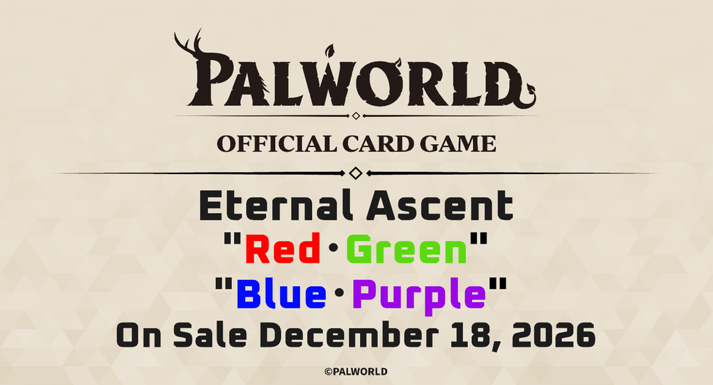Palworld TD04 Eternal Ascent Blue/Purple Trial Deck