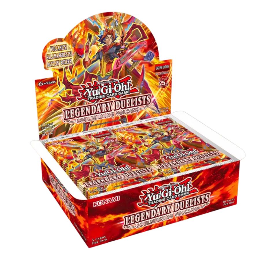 Yu-Gi-Oh! – Soulburning Volcano Booster Box