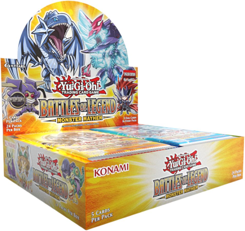 Yu-Gi-Oh! – Battles of Legend: Monster Mayhem Booster Box