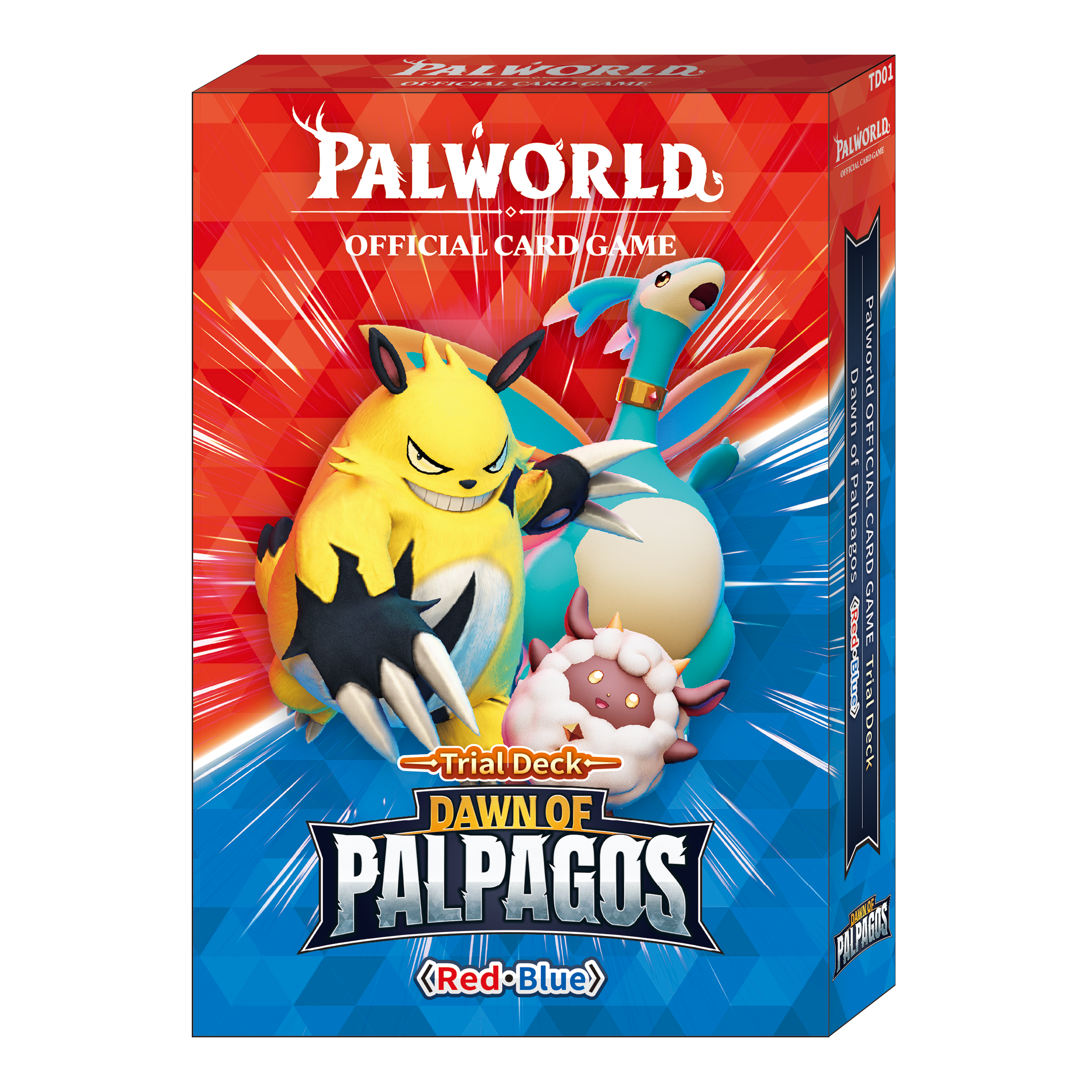 Palworld TD01 Dawn of Palpagos Red/Blue Trial Deck