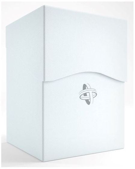 Gamegenic Deck Holder Holds 100 Sleeves Deck Box White