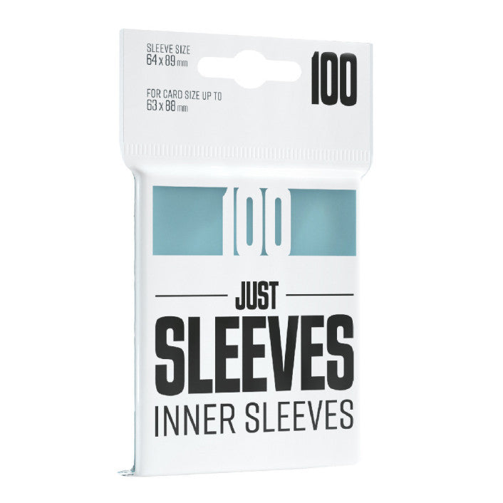 Gamegenic Just Sleeves Inner Sleeves Standard Sized – AWNO Games