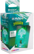 Gamegenic Magic The Gathering Secrets of Strixhaven Premium Art Sleeves - Forest (66 x 92 mm) (105 Sleeves Per Pack)