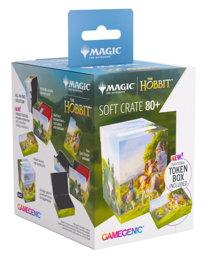 Gamegenic Magic The Gathering The Hobbit Soft Crate 80+ - Leaving Hobbiton/Troop of Ponies