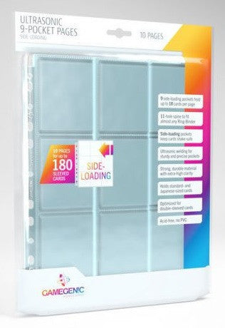 Gamegenic Ultrasonic 9 Pocket Pages