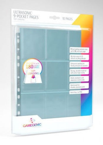 Gamegenic Ultrasonic 9 Pocket Pages