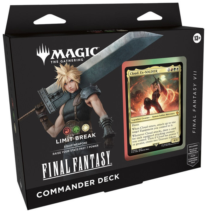 Magic the Gathering Final Fantasy Commander Decks