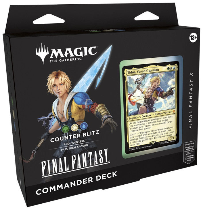 Magic the Gathering Final Fantasy Commander Decks