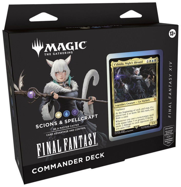 Magic the Gathering Final Fantasy Commander Decks