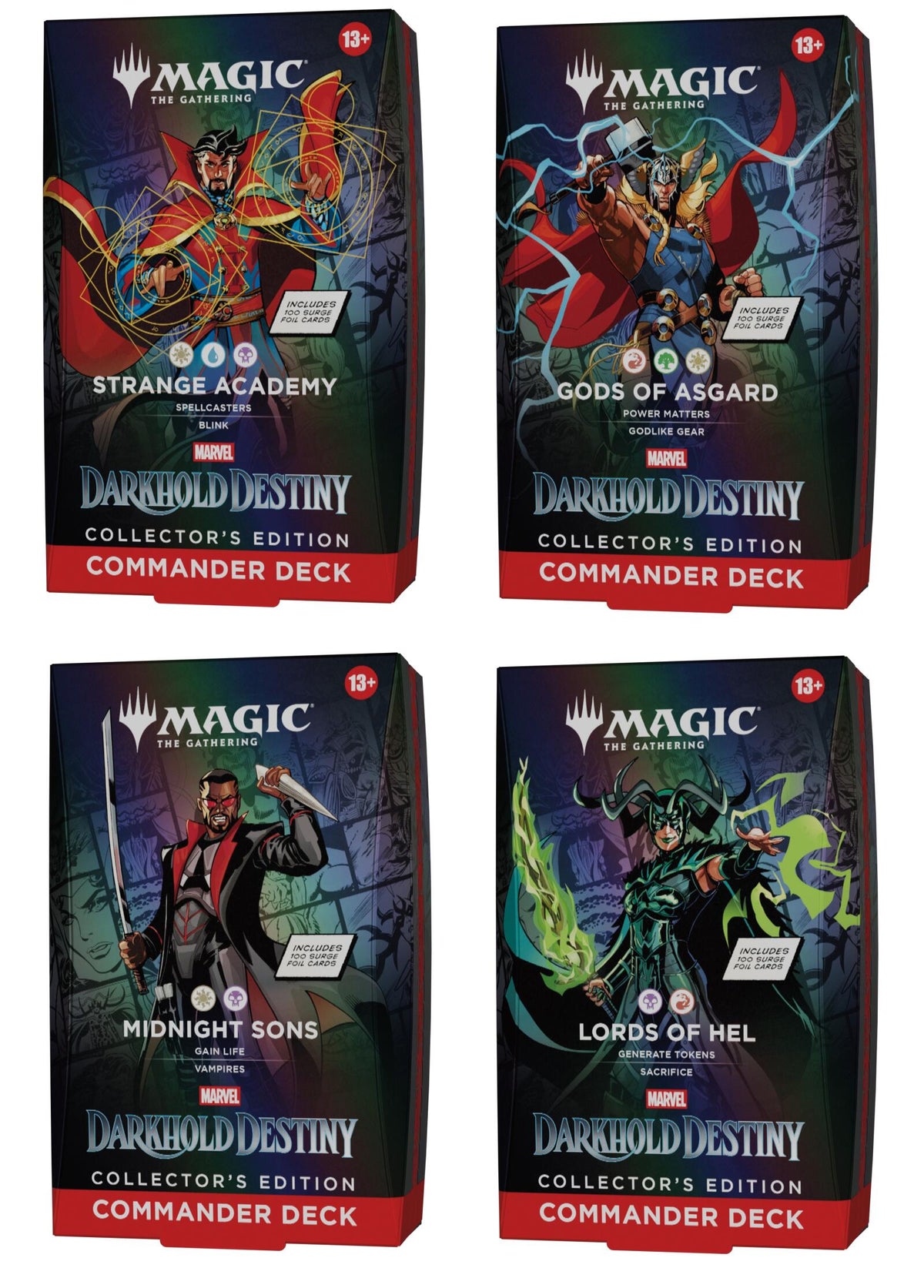 Magic the Gathering Marvel Darkhold Destiny Collector Commander Deck