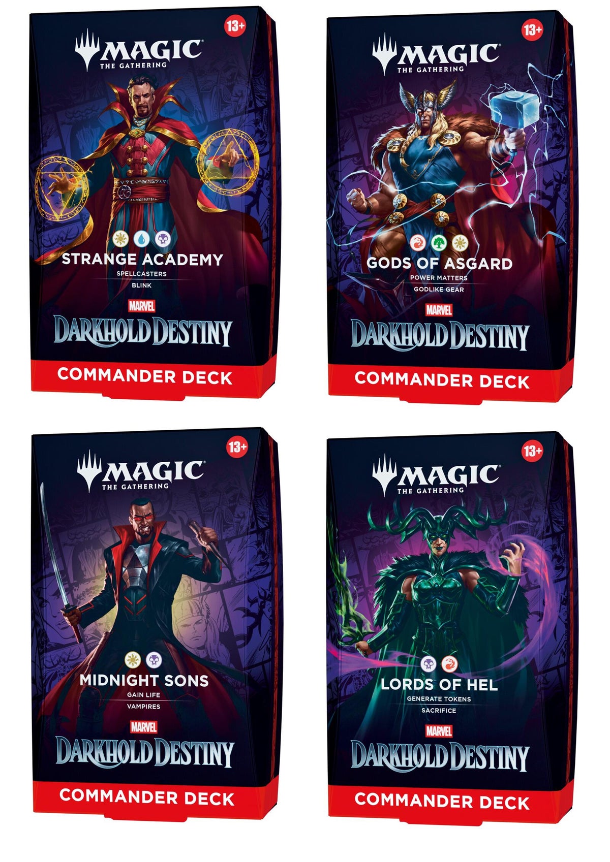 Magic the Gathering Marvel Darkhold Destiny Commander Deck