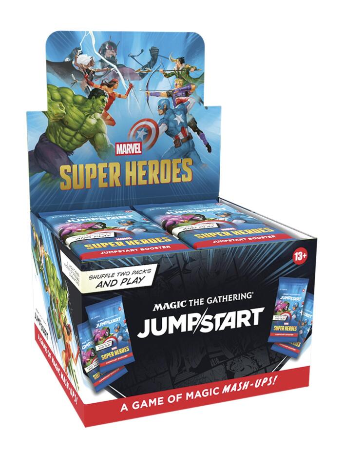 PREORDER Magic the Gathering Marvel Super Heroes Jumpstart Booster Box