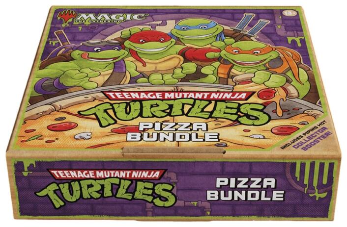 Magic the Gathering Teenage Mutant Ninja Turtles Pizza Bundle